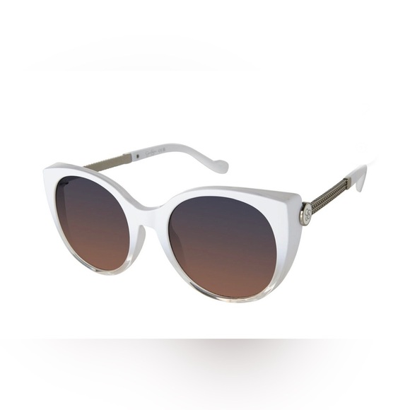 Jessica Simpson Women\'s J6197 Retro UVA & UVB‎ Protective Cat Eye Sunglasses new